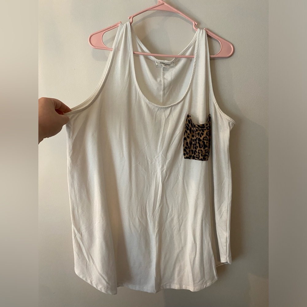 Tank with pocket